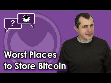 why you shouldn't store your cryptocurrency on exchange